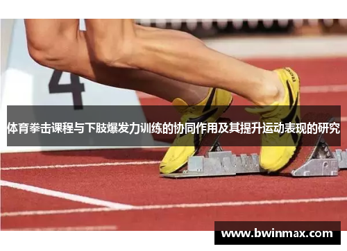 体育拳击课程与下肢爆发力训练的协同作用及其提升运动表现的研究